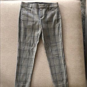 Banana Republic Sloan Plaid Dress Pant 0P